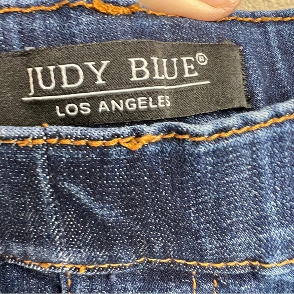 JUDY BLUE FULL ON SKINNY Pull-On Denim Jeggings. Size 15/32 - Picture 4 of 7